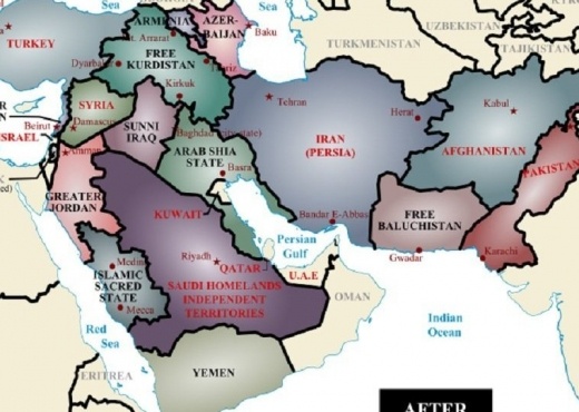Copëtohen Turqia, Arabia dhe Iraku. Kjo është harta që po trondit botën