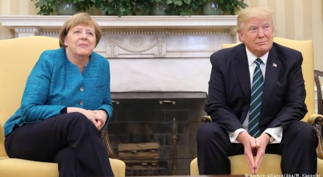 Trump-Merkel,takim i tensionuar .