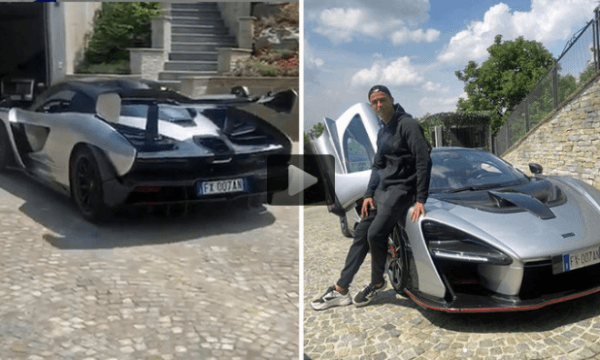 Ronaldo reklamon veturën një milion euro (video)