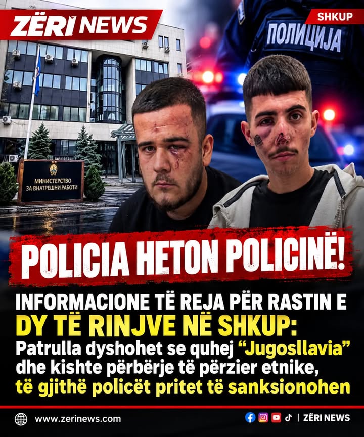 🟥 “NOSTALGJIKËT SERBOSLLAVË”? Patrulla e dyshuar për dhunën ndaj dy të rinjve në Shkup njihej me emrin “Jugosllavia”