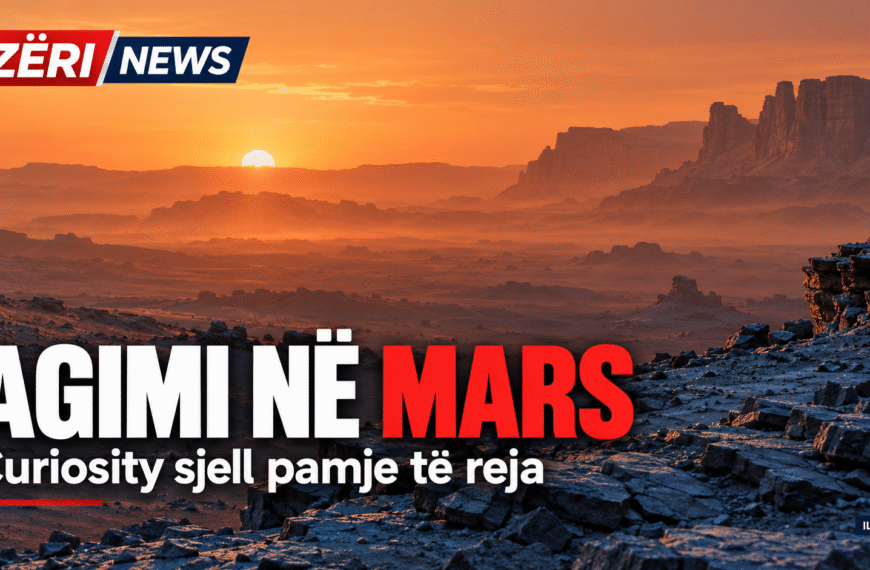 Ilustrim i agimit në Mars – Curiosity, Zëri News